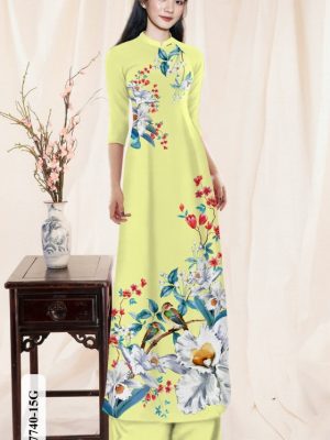 Vải Áo Dài Hoa In 3D thiết kế 2020 AD KC7740 44 1607484369 721 Vai Ao Dai Hoa In 3D thiet ke 2020 AD