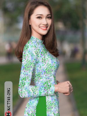 Vải Áo Dài Hoa Nhí kiểu mới AD KC7741 18 1607485514 121 Vai Ao Dai Hoa Nhi kieu moi AD KC7741