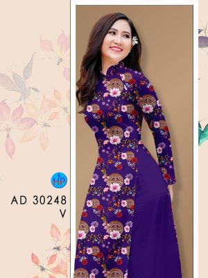 Vải Áo Dài Hoa Đào Tết kiểu mới AD 30248 22 1607486147 284 Vai Ao Dai Hoa Dao Tet kieu moi AD 30248