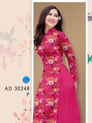 Vải Áo Dài Hoa Đào Tết kiểu mới AD 30248 23 1607486147 420 Vai Ao Dai Hoa Dao Tet kieu moi AD 30248