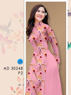 Vải Áo Dài Hoa Đào Tết kiểu mới AD 30248 29 1607486148 260 Vai Ao Dai Hoa Dao Tet kieu moi AD 30248