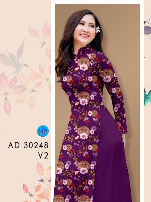 Vải Áo Dài Hoa Đào Tết kiểu mới AD 30248 27 1607486148 864 Vai Ao Dai Hoa Dao Tet kieu moi AD 30248