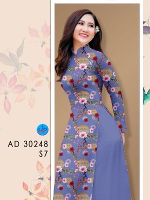 Vải Áo Dài Hoa Đào Tết kiểu mới AD 30248 34 1607486152 308 Vai Ao Dai Hoa Dao Tet kieu moi AD 30248