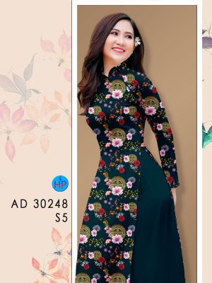 Vải Áo Dài Hoa Đào Tết kiểu mới AD 30248 35 1607486152 384 Vai Ao Dai Hoa Dao Tet kieu moi AD 30248