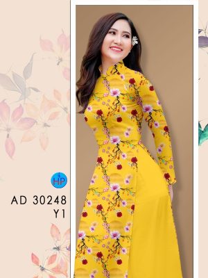 Vải Áo Dài Hoa Đào Tết kiểu mới AD 30248 33 1607486152 639 Vai Ao Dai Hoa Dao Tet kieu moi AD 30248