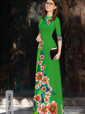 Vải Áo Dài Hoa In 3D thiết kế 2020 AD KC7746 25 1607578905 735 Vai Ao Dai Hoa In 3D thiet ke 2020 AD