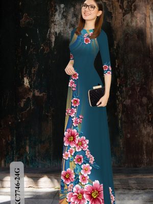 Vải Áo Dài Hoa In 3D thiết kế 2020 AD KC7746 24 1607578905 880 Vai Ao Dai Hoa In 3D thiet ke 2020 AD
