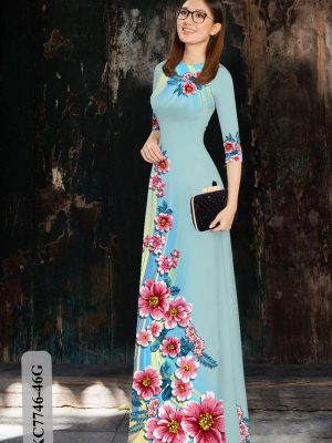 Vải Áo Dài Hoa In 3D thiết kế 2020 AD KC7746 29 1607578906 440 Vai Ao Dai Hoa In 3D thiet ke 2020 AD