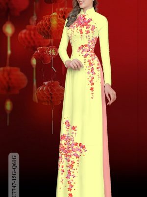 Vải Áo Dài Hoa Vàng Đón Tết kiểu mới AD KC7747 20 1607579306 629 Vai Ao Dai Hoa Vang Don Tet kieu moi AD