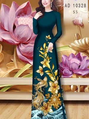 Vải Áo Dài Cá Chép mới ra AD 10328 25 1607579997 918 Vai Ao Dai Ca Chep moi ra AD 10328