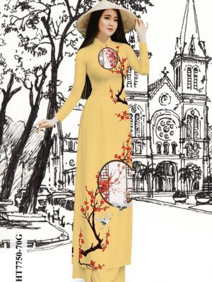 Vải Áo Dài Hoa Đào mới ra AD HT7750 21 1607657220 338 Vai Ao Dai Hoa Dao moi ra AD HT7750