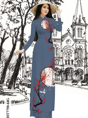 Vải Áo Dài Hoa Đào mới ra AD HT7750 22 1607657220 755 Vai Ao Dai Hoa Dao moi ra AD HT7750