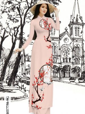 Vải Áo Dài Hoa Đào mới ra AD HT7750 30 1607657222 210 Vai Ao Dai Hoa Dao moi ra AD HT7750