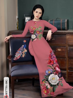 Vải Áo Dài Hoa In 3D thiết kế 2020 AD HT7751 18 1607657666 29 Vai Ao Dai Hoa In 3D thiet ke 2020 AD