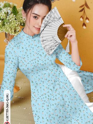 Vải Áo Dài Hoa Nhí kiểu mới AD GH7755 17 1607657971 628 Vai Ao Dai Hoa Nhi kieu moi AD GH7755