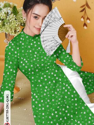 Vải Áo Dài Hoa Nhí kiểu mới AD GH7755 19 1607657972 269 Vai Ao Dai Hoa Nhi kieu moi AD GH7755