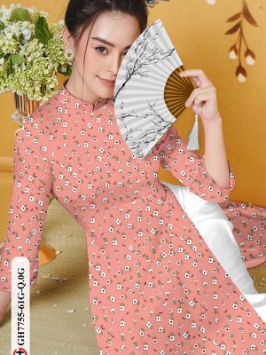 Vải Áo Dài Hoa Nhí kiểu mới AD GH7755 26 1607657974 564 Vai Ao Dai Hoa Nhi kieu moi AD GH7755