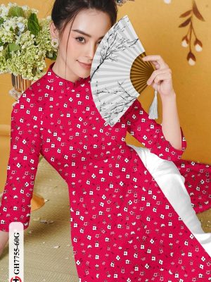 Vải Áo Dài Hoa Nhí kiểu mới AD GH7755 29 1607657975 958 Vai Ao Dai Hoa Nhi kieu moi AD GH7755