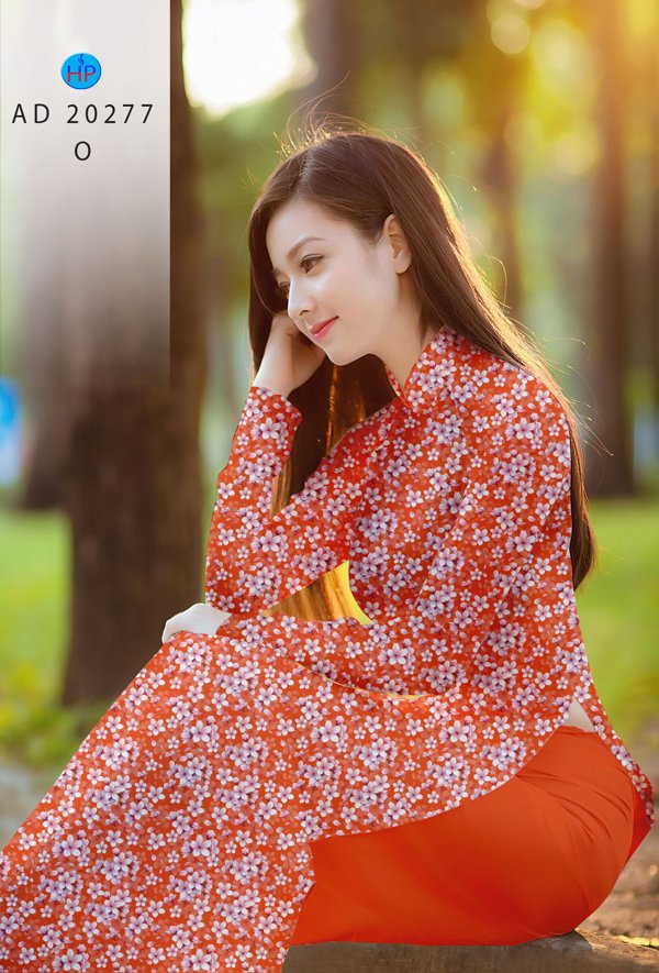 Vải Áo Dài Hoa Nhí kiểu mới AD 20277 37 Vải Áo Dài Hoa Nhí kiểu mới AD 20277