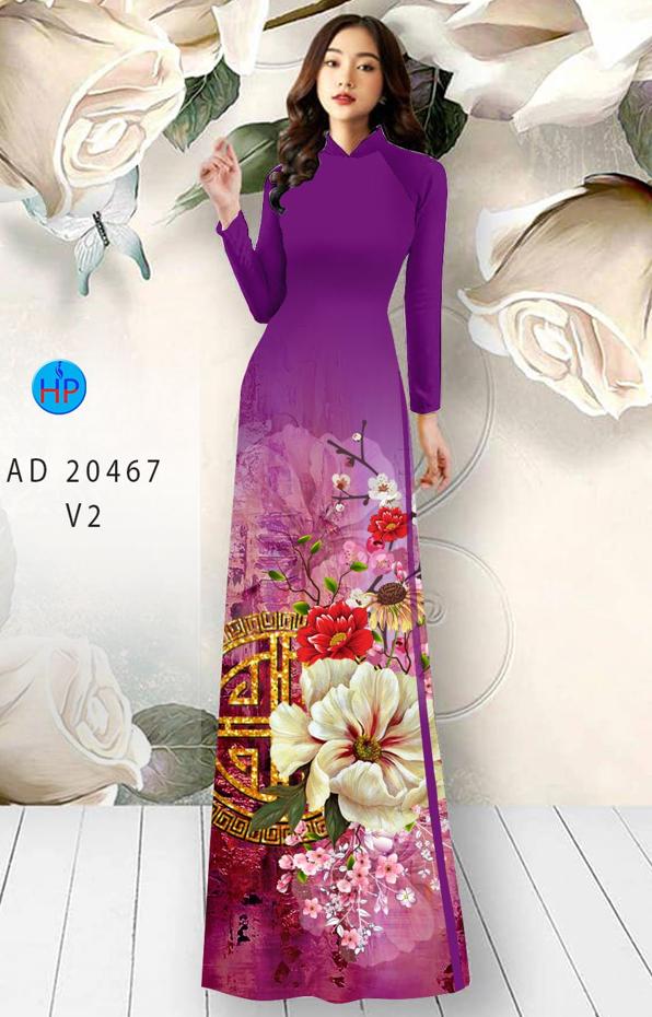 Vải Áo Dài Chào Tết thiết kế 2020 AD 20467 40 Vải Áo Dài Chào Tết thiết kế 2020 AD 20467