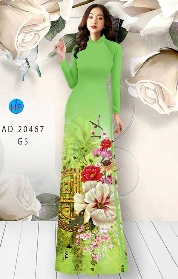 Vải Áo Dài Chào Tết thiết kế 2020 AD 20467 45 Vải Áo Dài Chào Tết thiết kế 2020 AD 20467