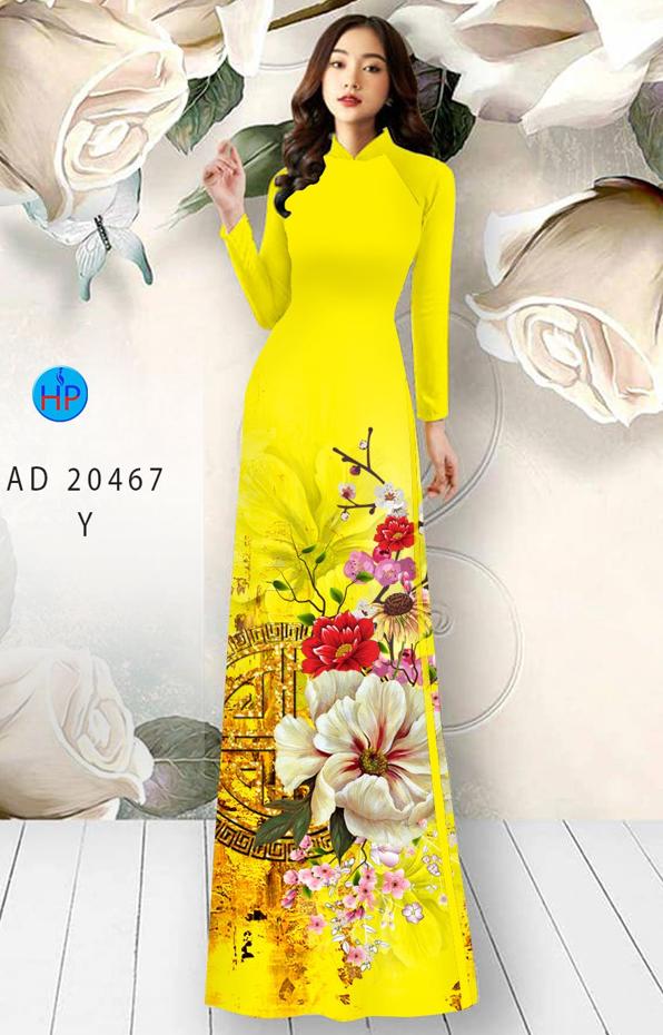 Vải Áo Dài Chào Tết thiết kế 2020 AD 20467 47 Vải Áo Dài Chào Tết thiết kế 2020 AD 20467