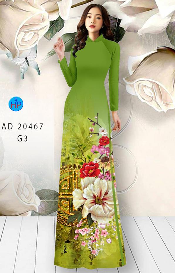 Vải Áo Dài Chào Tết thiết kế 2020 AD 20467 50 Vải Áo Dài Chào Tết thiết kế 2020 AD 20467