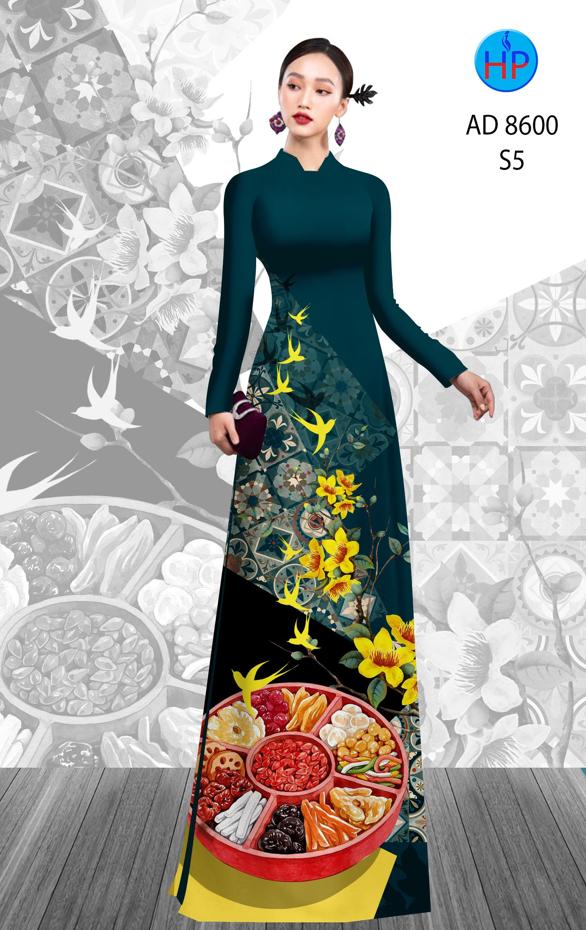 Vải Áo Dài Chào Tết kiểu mới AD 8600 40 Vải Áo Dài Chào Tết kiểu mới AD 8600