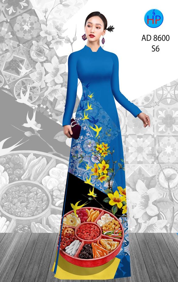 Vải Áo Dài Chào Tết kiểu mới AD 8600 39 Vải Áo Dài Chào Tết kiểu mới AD 8600