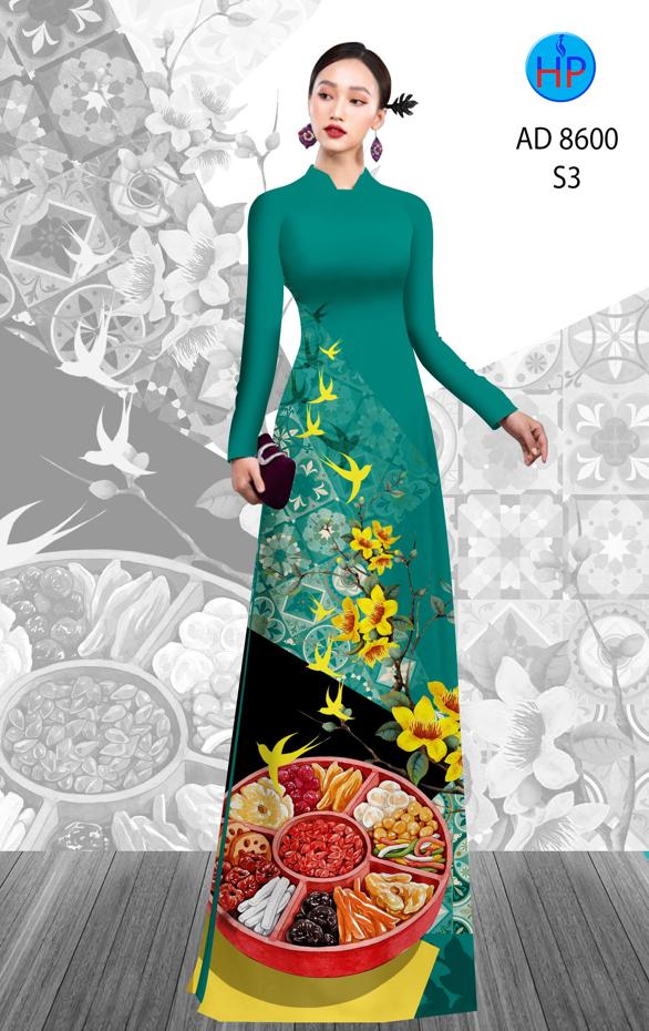 Vải Áo Dài Chào Tết kiểu mới AD 8600 44 Vải Áo Dài Chào Tết kiểu mới AD 8600