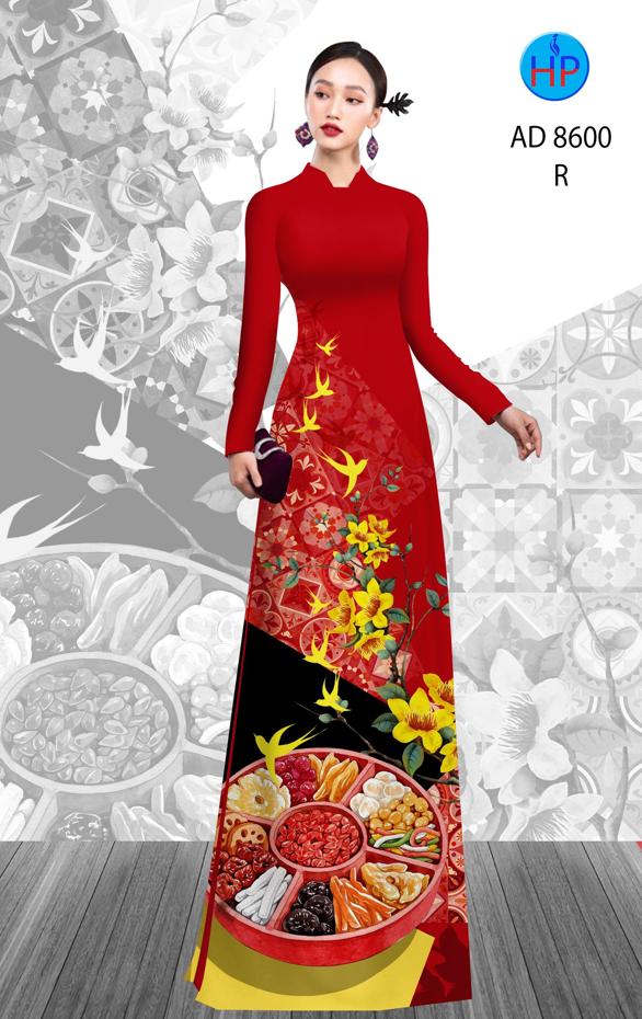 Vải Áo Dài Chào Tết kiểu mới AD 8600 43 Vải Áo Dài Chào Tết kiểu mới AD 8600