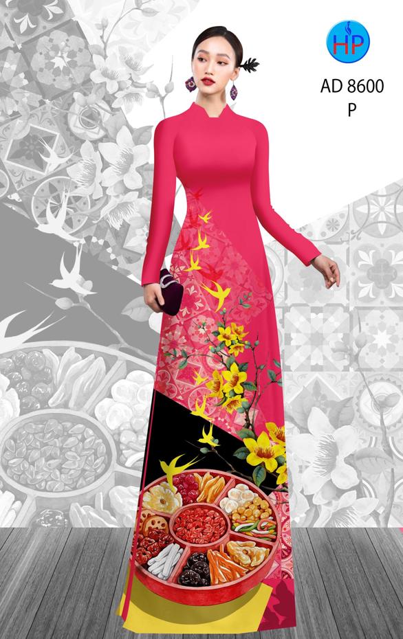 Vải Áo Dài Chào Tết kiểu mới AD 8600 51 Vải Áo Dài Chào Tết kiểu mới AD 8600