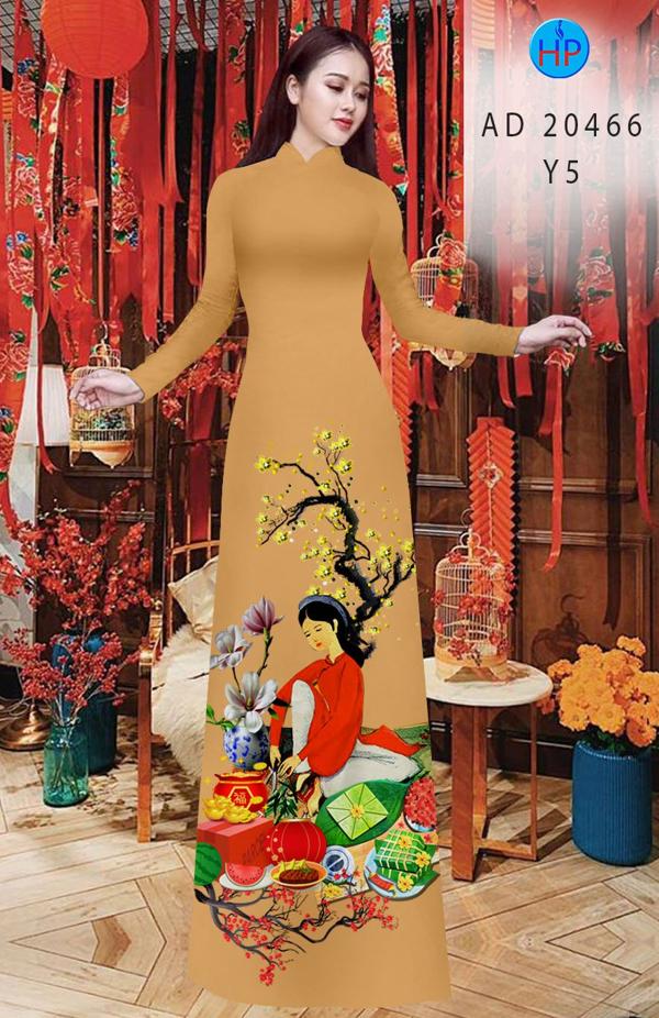 Vải Áo Dài Mai Vàng Đón Tết thiết kế 2020 AD 20466 51 Vải Áo Dài Mai Vàng Đón Tết thiết kế 2020 AD 20466