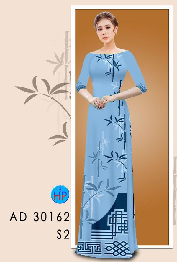 Vải Áo Dài Hoa In 3D kiểu mới AD 30162 51 Vải Áo Dài Hoa In 3D kiểu mới AD 30162