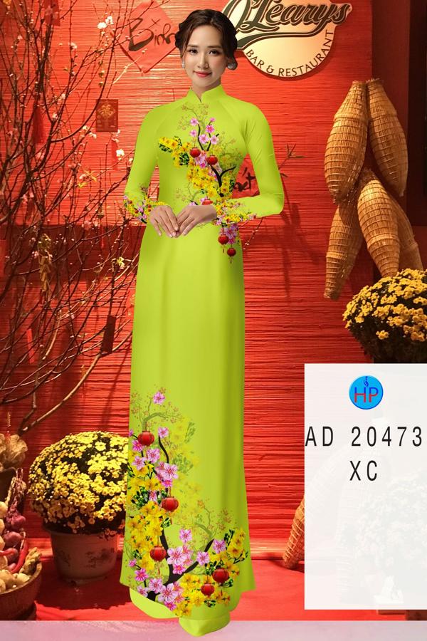 Vải Áo Dài Hoa Mai Đón Tết thiết kế 2020 AD 20473 47 Vải Áo Dài Hoa Mai Đón Tết thiết kế 2020 AD 20473