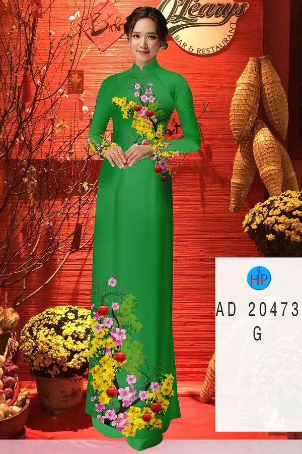 Vải Áo Dài Hoa Mai Đón Tết thiết kế 2020 AD 20473 46 Vải Áo Dài Hoa Mai Đón Tết thiết kế 2020 AD 20473
