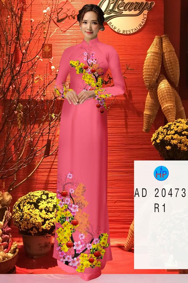 Vải Áo Dài Hoa Mai Đón Tết thiết kế 2020 AD 20473 49 Vải Áo Dài Hoa Mai Đón Tết thiết kế 2020 AD 20473
