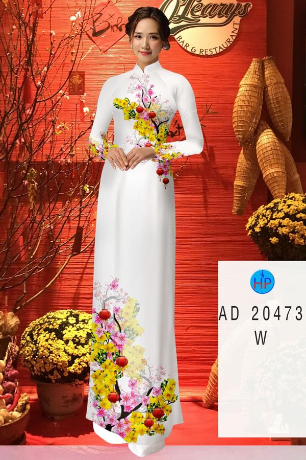 Vải Áo Dài Hoa Mai Đón Tết thiết kế 2020 AD 20473 54 Vải Áo Dài Hoa Mai Đón Tết thiết kế 2020 AD 20473