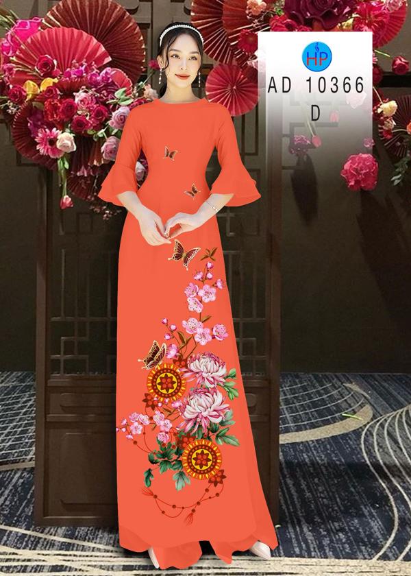 Vải Áo Dài Hoa Cúc mới ra AD 10366 37 Vải Áo Dài Hoa Cúc mới ra AD 10366