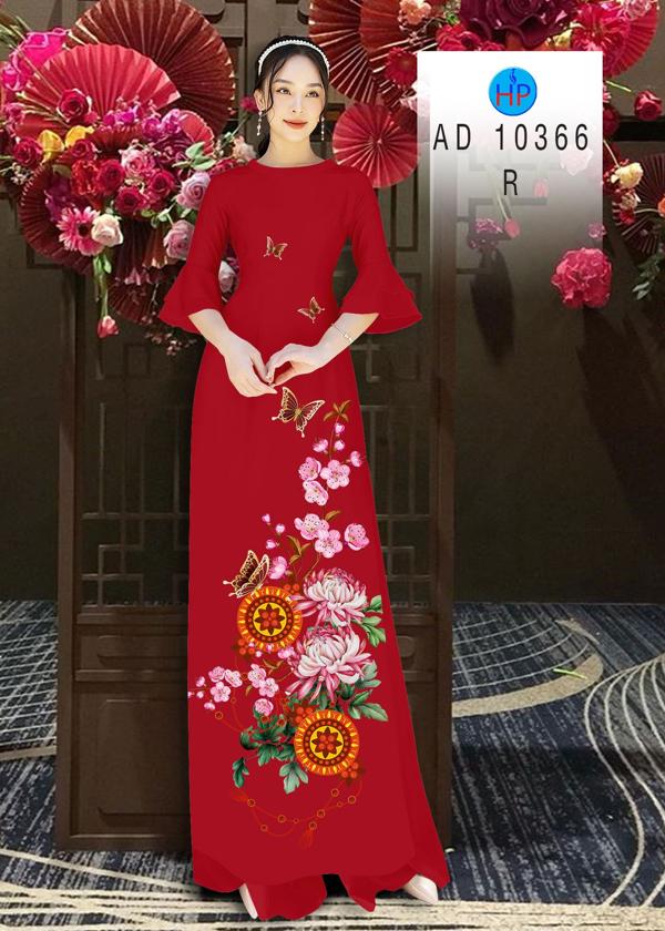 Vải Áo Dài Hoa Cúc mới ra AD 10366 49 Vải Áo Dài Hoa Cúc mới ra AD 10366