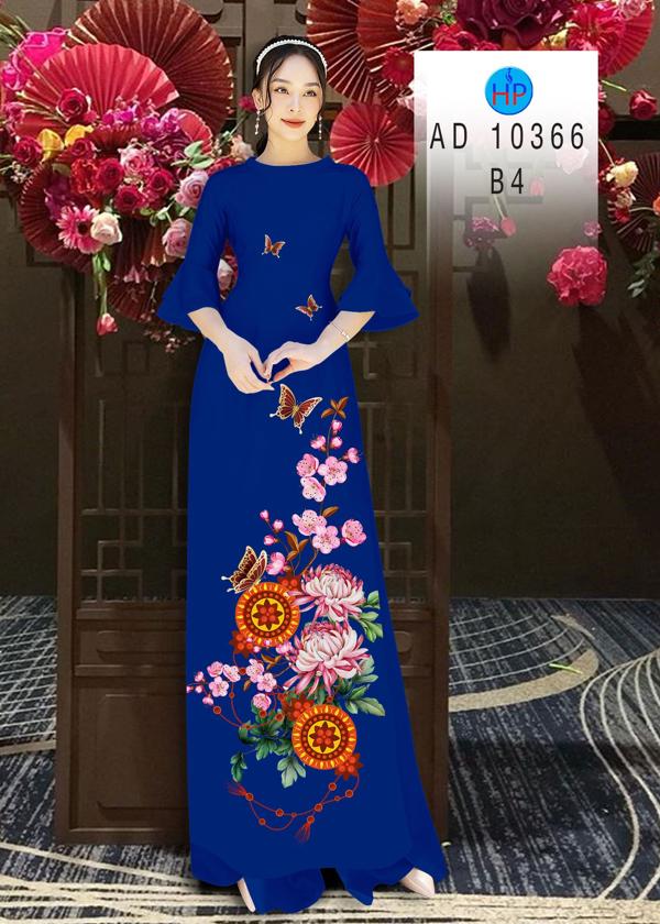Vải Áo Dài Hoa Cúc mới ra AD 10366 47 Vải Áo Dài Hoa Cúc mới ra AD 10366