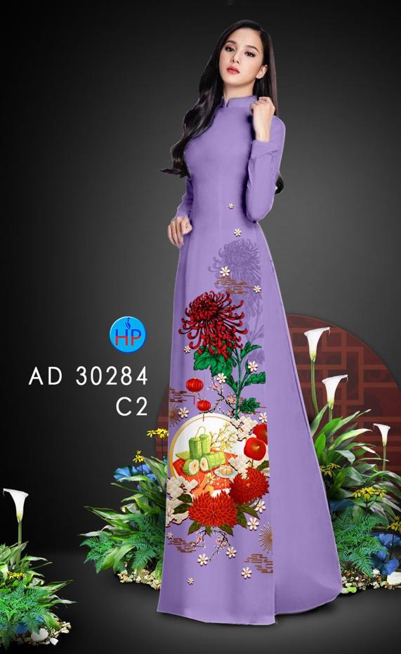 Vải Áo Dài Đón Tết mới ra AD 30284 48 Vải Áo Dài Đón Tết mới ra AD 30284