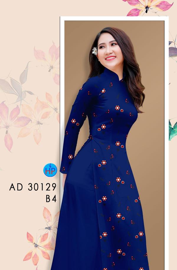 Vải Áo Dài Hoa Nhí mới ra AD 30129 37 Vải Áo Dài Hoa Nhí mới ra AD 30129