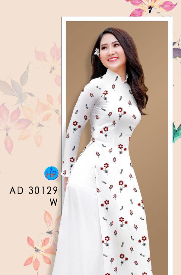 Vải Áo Dài Hoa Nhí mới ra AD 30129 44 Vải Áo Dài Hoa Nhí mới ra AD 30129