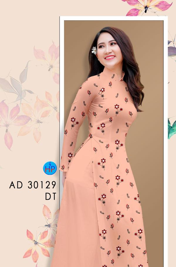 Vải Áo Dài Hoa Nhí mới ra AD 30129 43 Vải Áo Dài Hoa Nhí mới ra AD 30129