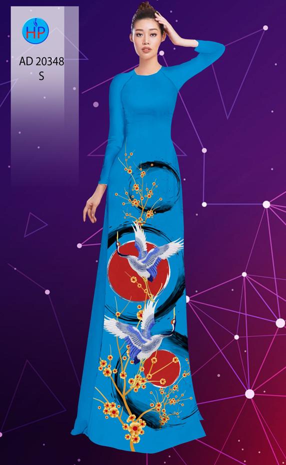 Vải Áo Dài Hoa Mai Và Chim Hạc thiết kế 2020 AD 20348 44 Vải Áo Dài Hoa Mai Và Chim Hạc thiết kế 2020 AD 20348