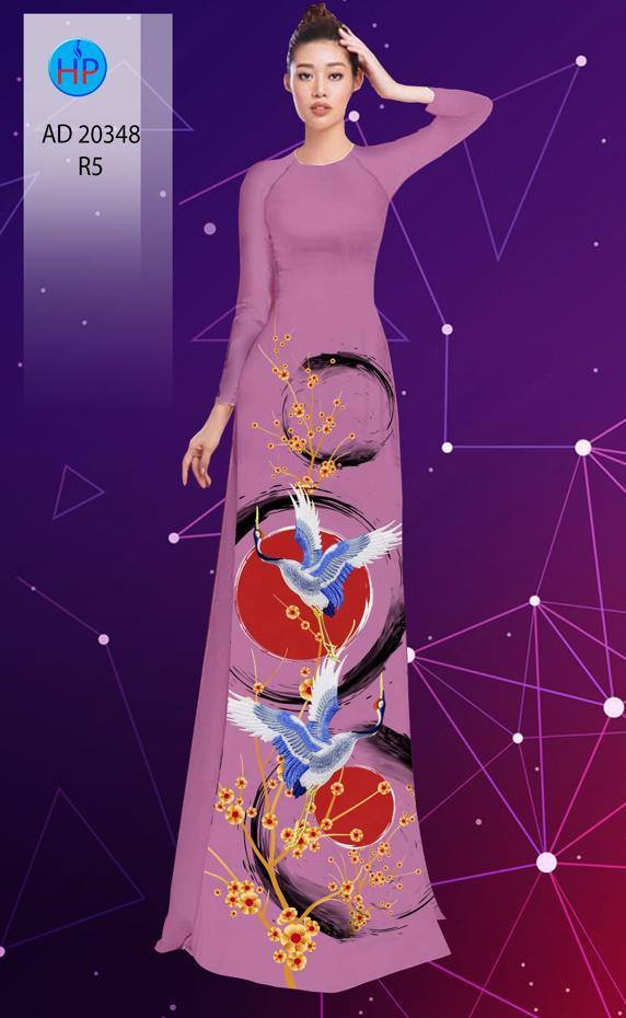 Vải Áo Dài Hoa Mai Và Chim Hạc thiết kế 2020 AD 20348 47 Vải Áo Dài Hoa Mai Và Chim Hạc thiết kế 2020 AD 20348