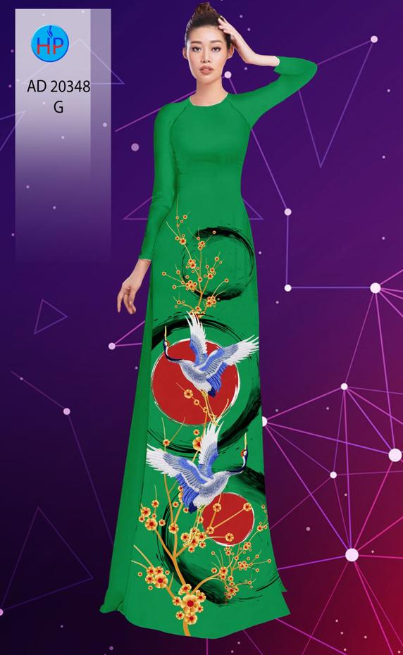 Vải Áo Dài Hoa Mai Và Chim Hạc thiết kế 2020 AD 20348 51 Vải Áo Dài Hoa Mai Và Chim Hạc thiết kế 2020 AD 20348