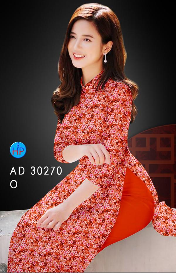 Vải Áo Dài Hoa Nhí kiểu mới AD 30270 44 Vải Áo Dài Hoa Nhí kiểu mới AD 30270