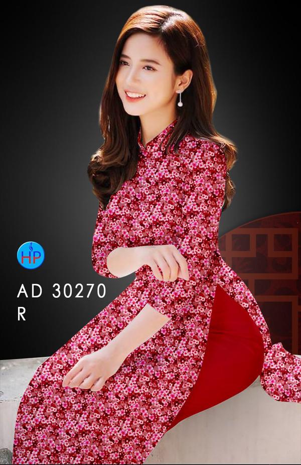 Vải Áo Dài Hoa Nhí kiểu mới AD 30270 46 Vải Áo Dài Hoa Nhí kiểu mới AD 30270